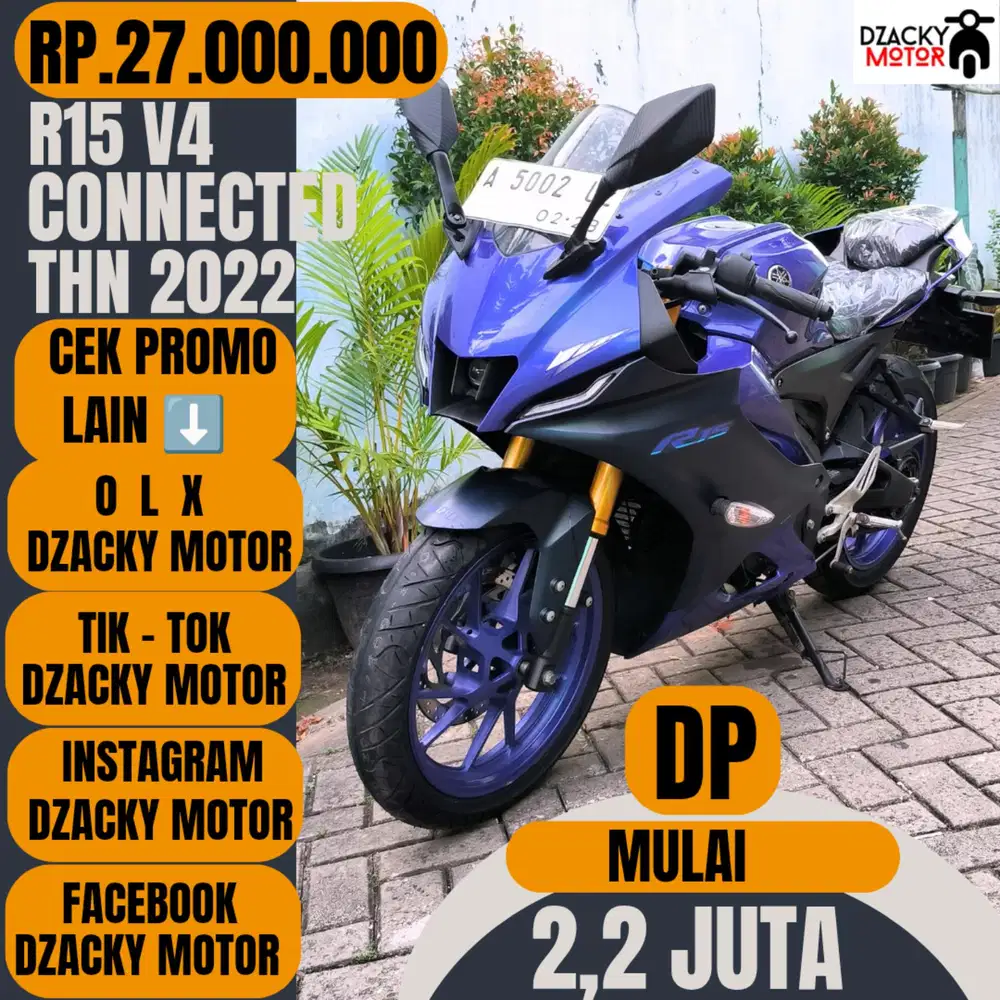 YAMAHA R15  CONNECTED 2022 SECOND LIKE NEW