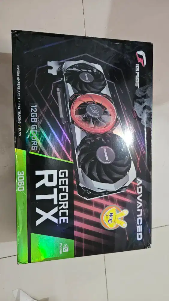 RTX 3060 IGAME OC & ULTRA WHITE 12Gb DDR6