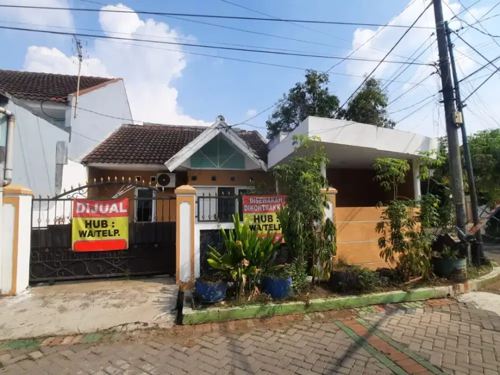 Rumah Pojok Tengah Kota, Perum Puri Indah, Tengah Kota Sidoarjo