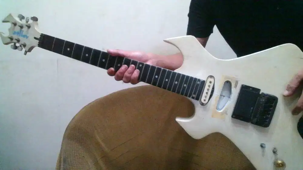 jual gitar custom bahan
