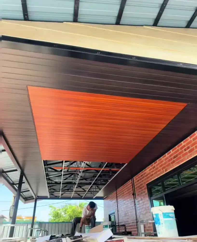 Plafon pvc laminet/dof terpasang