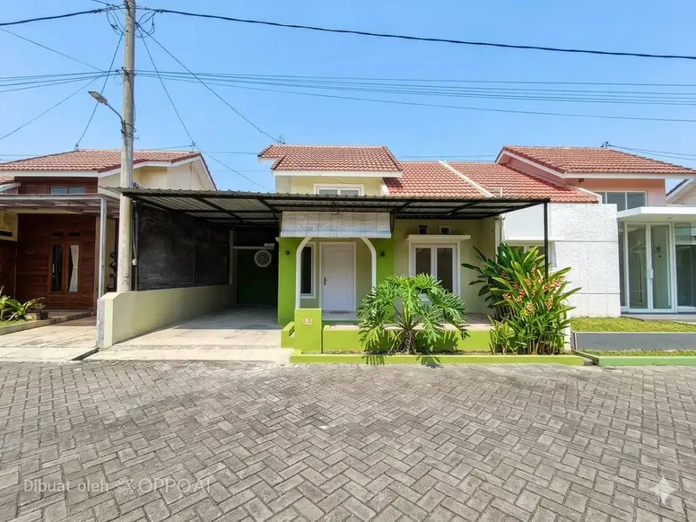 Rumah Cantik di Cluster Gentan dekat Jalan Raya Mangesti Raya Gentan