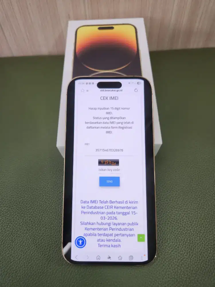 Iphone 14 Pro Beacukai Nego