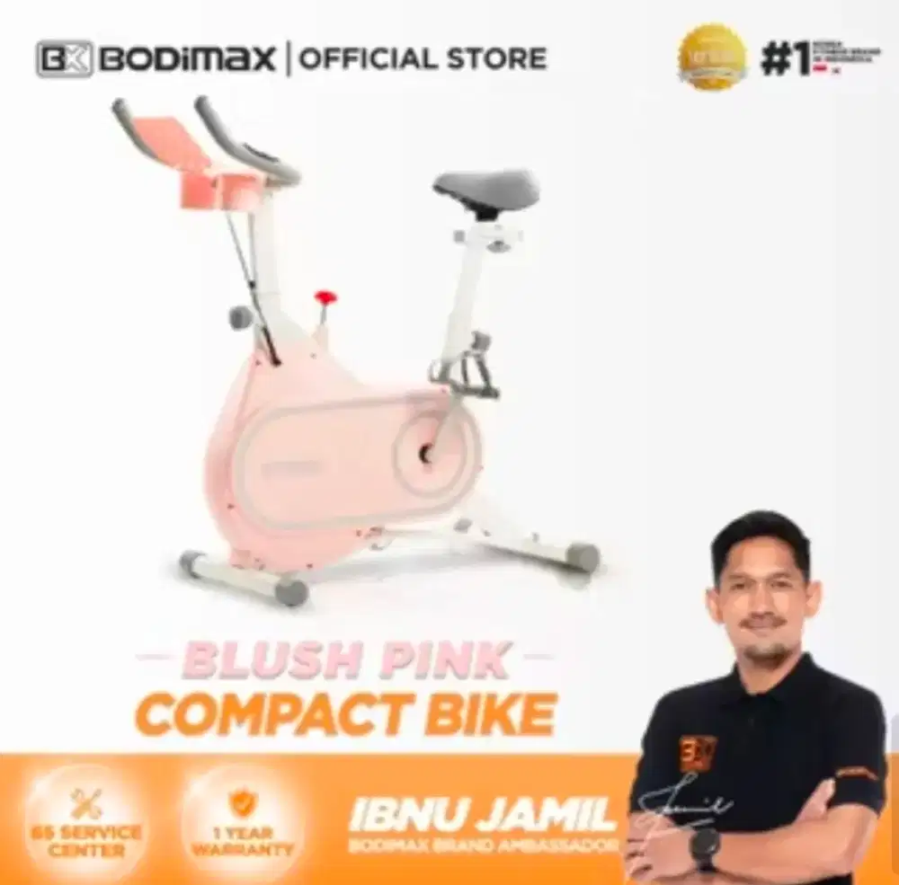 BODIMAX COMPACT BIKE / SEPEDA STATIS / ALAT GYM / FITNESS