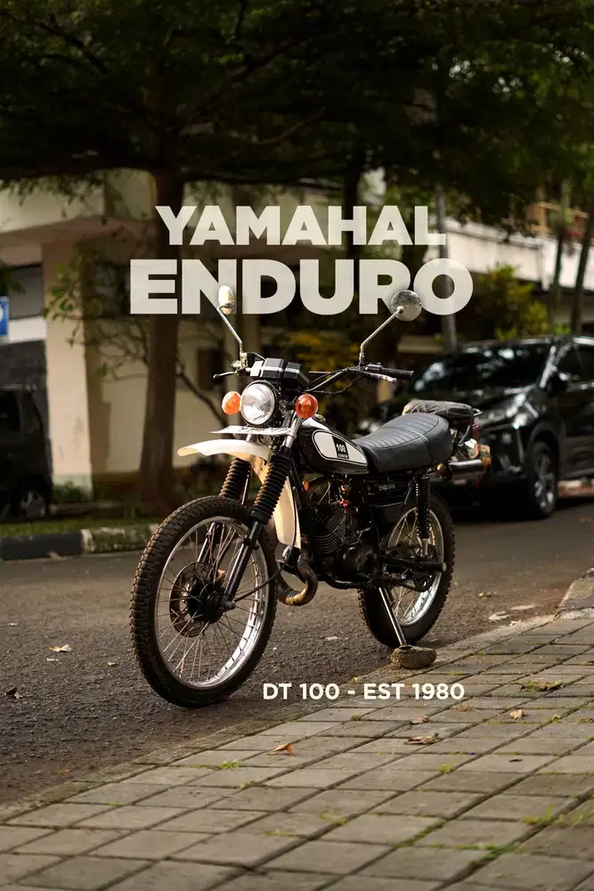 YAMAHA DT 100 1980 HITAM F BOGOR