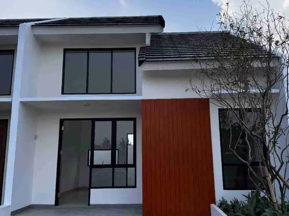Rumah baru cantik menarik lokasi strategis dan bebas banjir