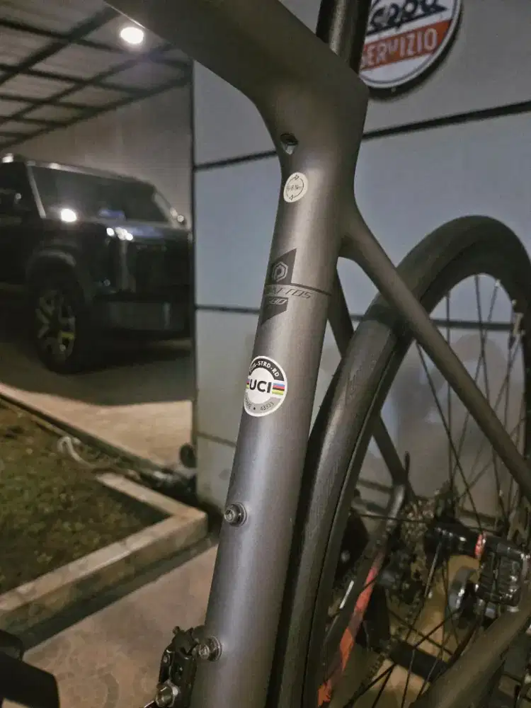 Strattos S8 disc size S