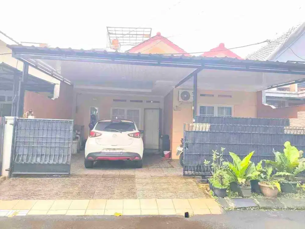 JUAL CEPAT Graha Raya Bintaro Tangerang Selatan Rumah 2 Lantai Siap Huni SHM 1,6 M Nego