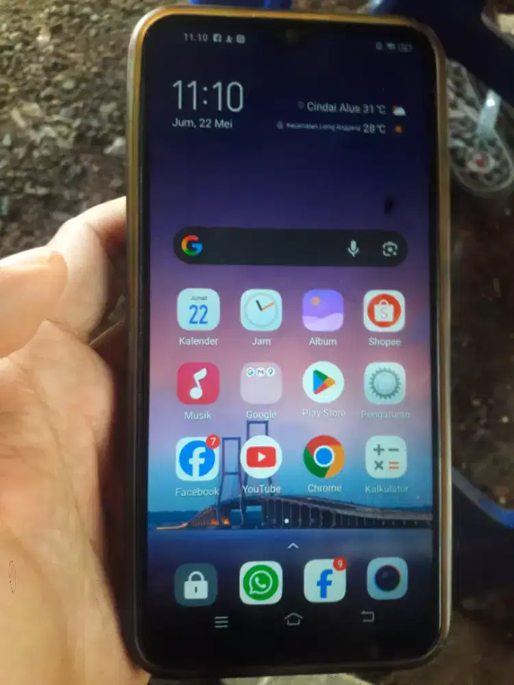 jual hp vivo y12 layar besar