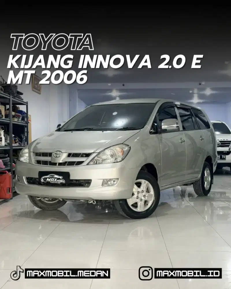 [DP 30JT‼️] KIJANG INNOVA 2.0 E MANUAL 2006 pemakaian 2007