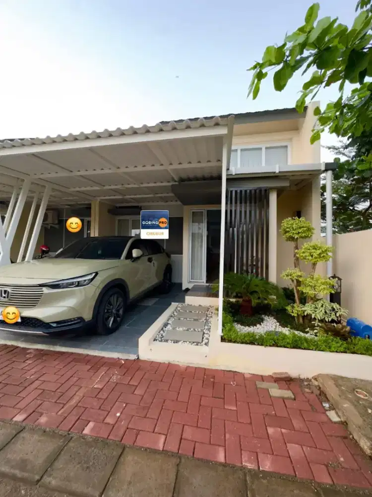 DIJUAL RUMAH FULL FURNISH SIAP HUNI DI H CITY SAWANGAN DEPOK