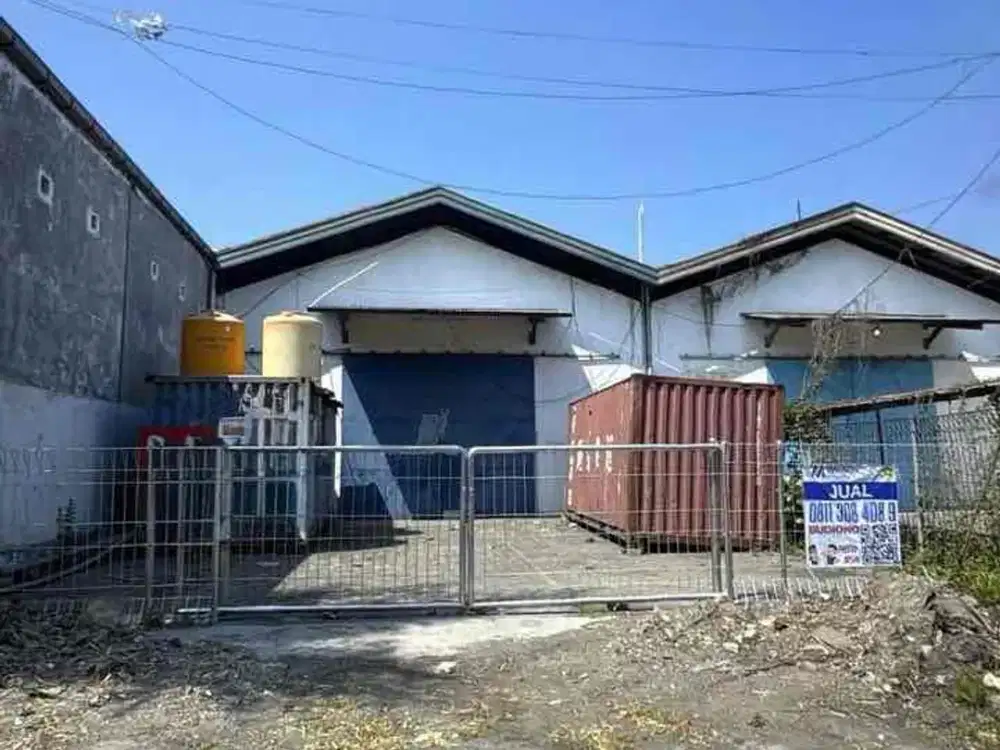Dijual gudang pergudangan wirulusan kebomas gresik