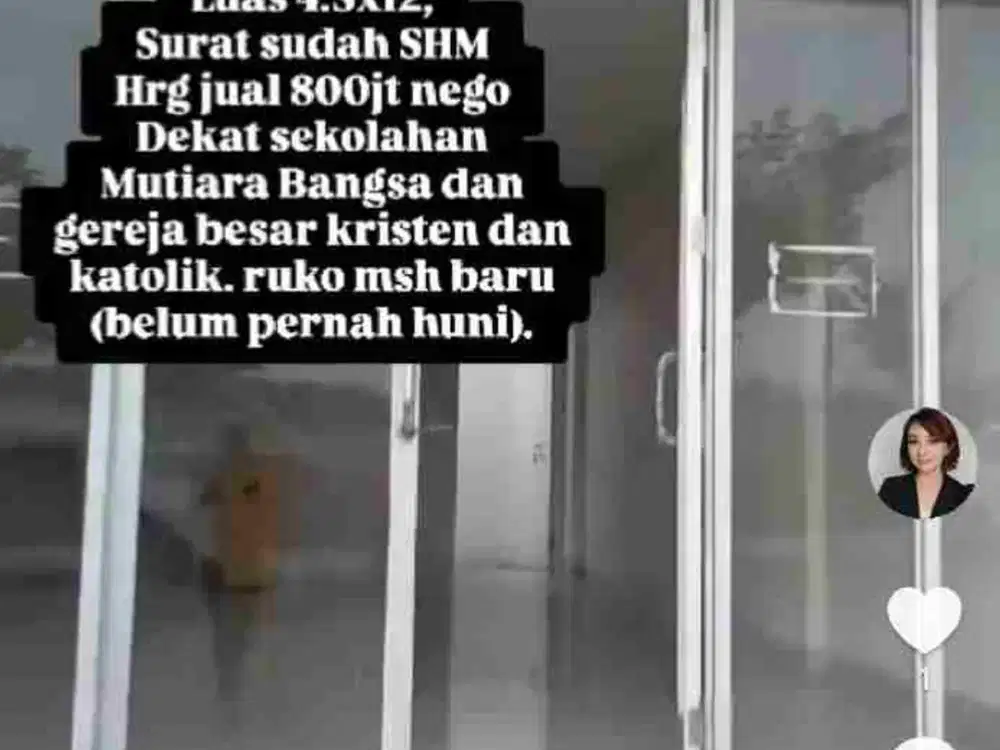 DI JUAL di bwh hrg
pasar
RUKO2 LANTAI
CITRA MAJA-Citra
Business Avenue