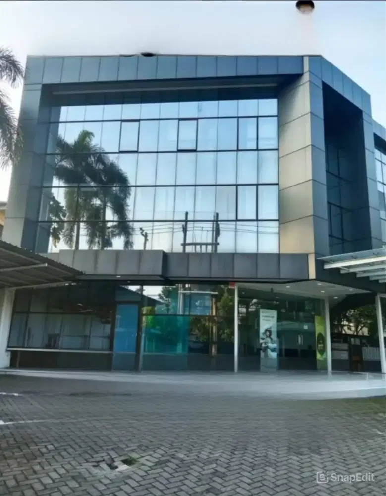 Dijual Gedung Kantor Raya Jemursari 3 Lantai Siap Pakai Lokasi Strateg