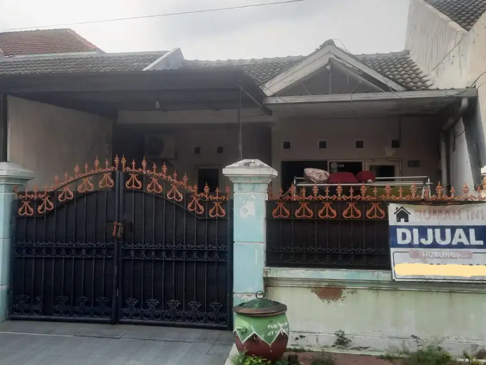 Rumah gandeng jadi SATU, Perum Puri Indah, Tengah Kota Sidoarjo