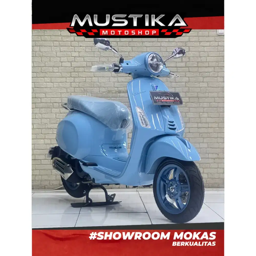 Odo 1 Bekas Rasa Baru!!Vespa Primavera 2025 Wrna Terbaru Mulus-Mustika