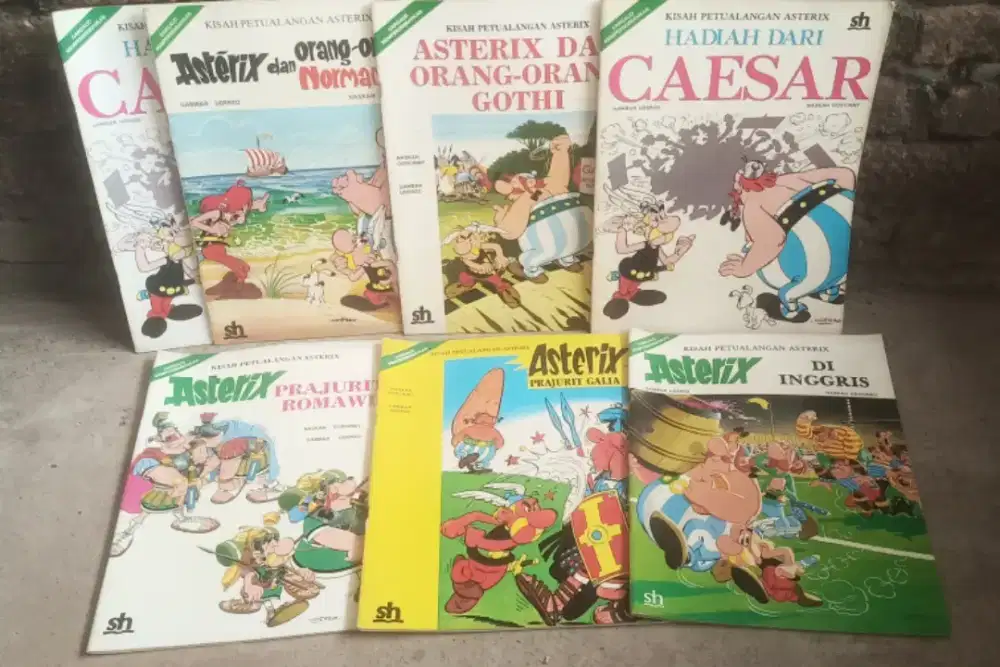 KOMIK ASTERIX & OBELIX (COLLECTOR ONLY)