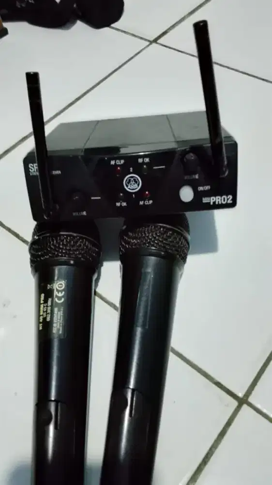Mic Wireless AKG Sr40 Mini Pro 2