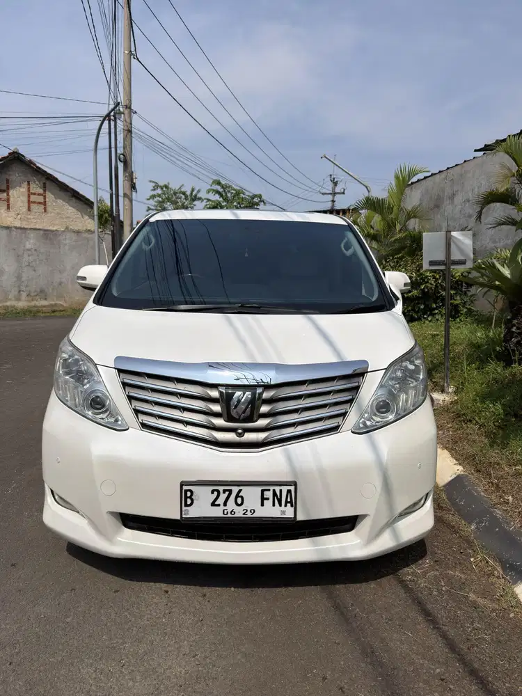 Toyota alphard 2009 antik km low