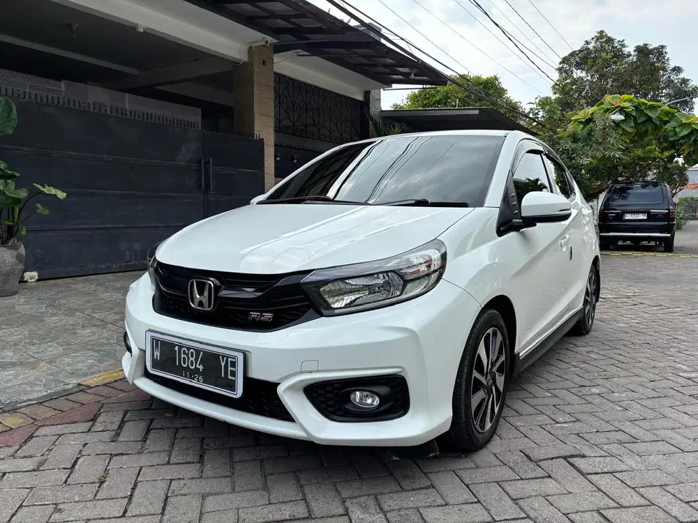 Honda Brio RS Cvt 2021.KONDISI SPRTI BARU GRESS