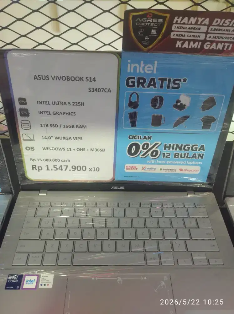 ASUS VIVOBOOK|INTEL ULTRA I5|16GB/1TB