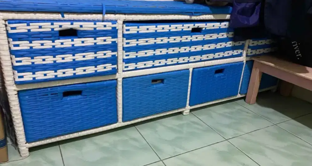 JUAL RAK TV ROTAN SINTESIS
