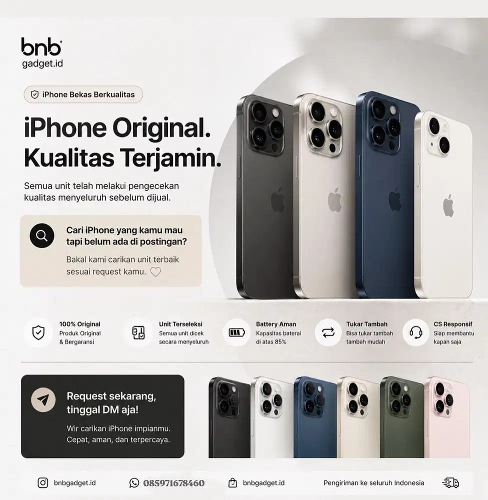menerima jual/beli semua jenis iphone kalian dengan harga tinggi