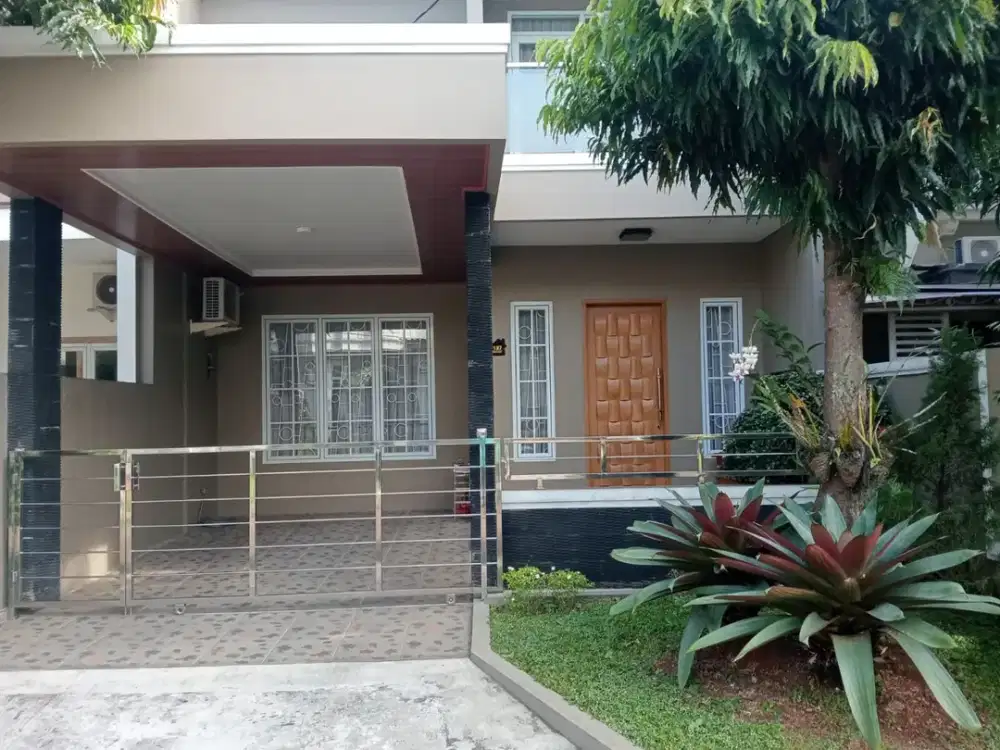 Di Jual Rumah 3 Lantai Full Furnished Minimalis Modern di Sentul City Dekat Tol, AEON & IKEA – SHM Harga Nego