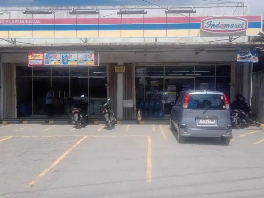 Dijual Ruko/Tanah Komersial Pinggir Jalan Raya Klapanunggal – Disewa Indomaret 20 Tahun, SHM Harga Nego sampai jadi