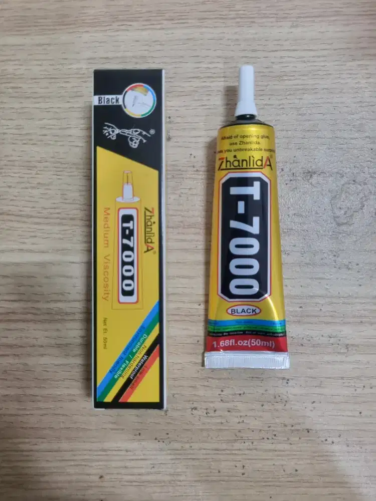 Lem hp zhanlida T7000 isi 50ml isi hitam