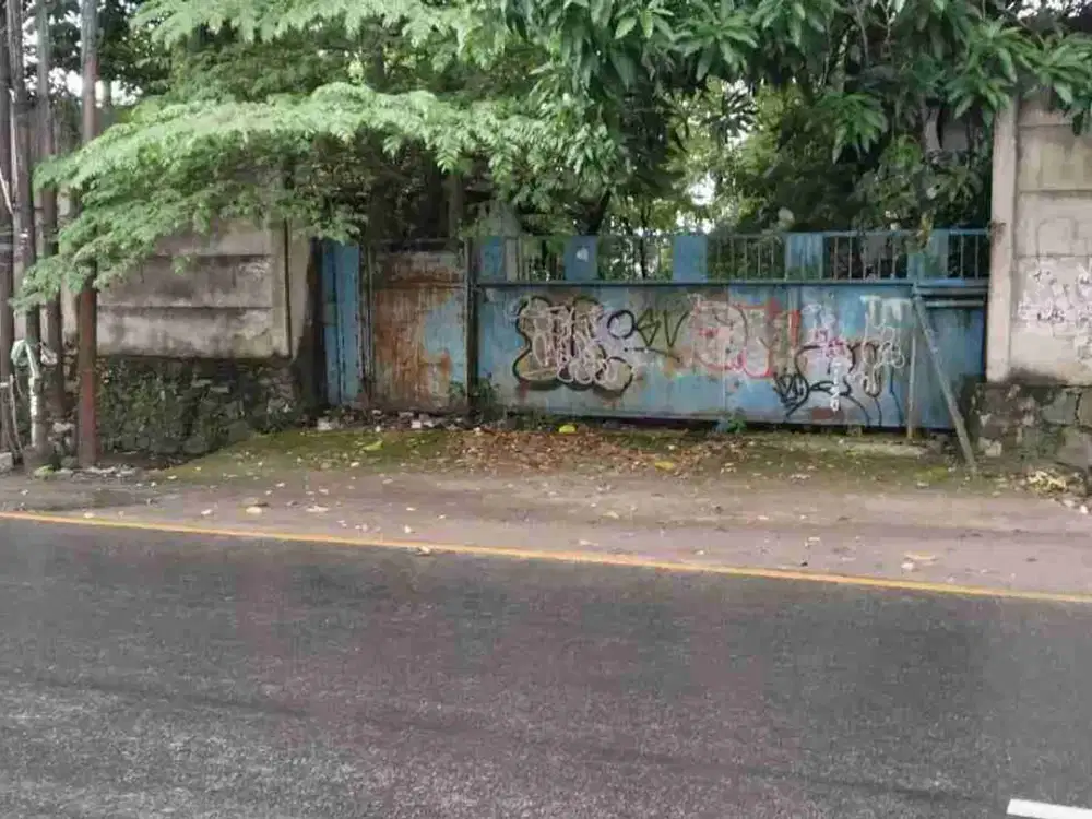 Dijual tanah 1500 meter harga 6 juta nego permeter di Jl. Raya Kalimulya Depok