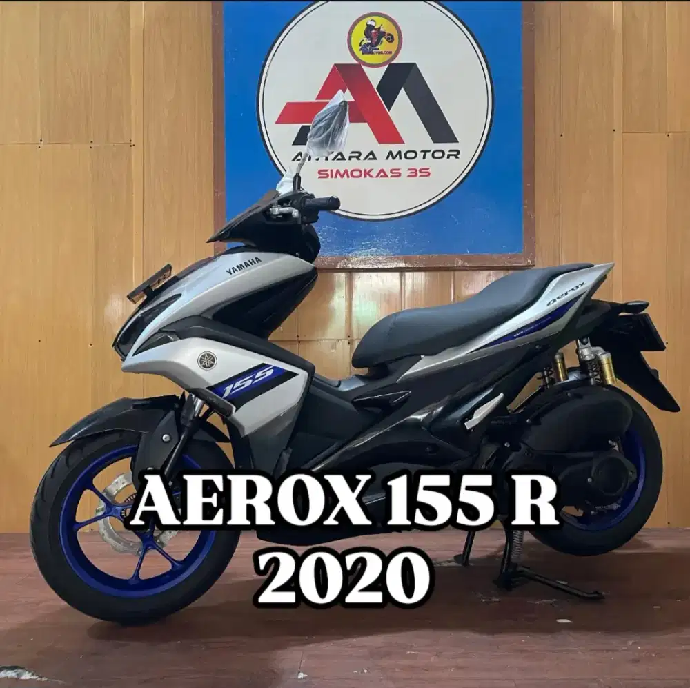 [FORE SALE] YAMAHA AEROX 155 R 2020 KM LOW PAJAK PANJNG BOS KU