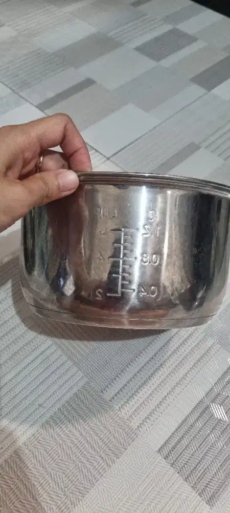 Panci rice cooker 1,2 liter stainless steel