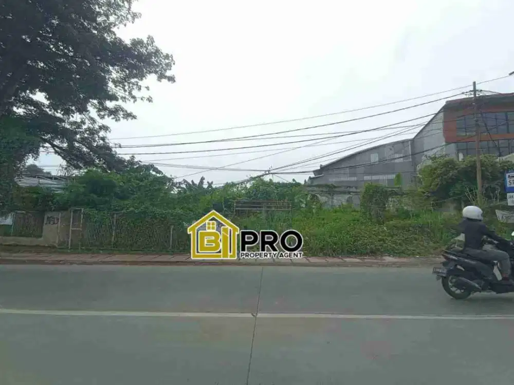 Kavling pinggir jalan raya jambore cibubur jakarta timur , cocok banget buat usaha