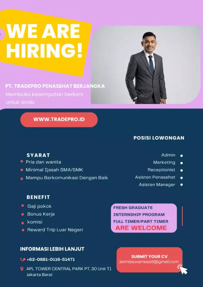 DI BUTUHKAN SEGERA