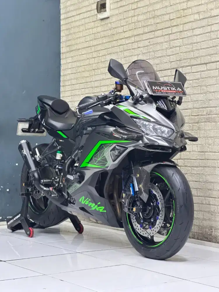 Perfect Condition!!Kawasaki ZX25R 2022 N Kota Ful Modif-Mustika Saiful
