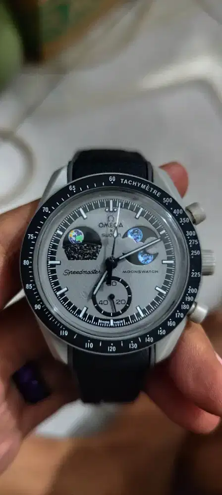omega x swatch mission to the moon
