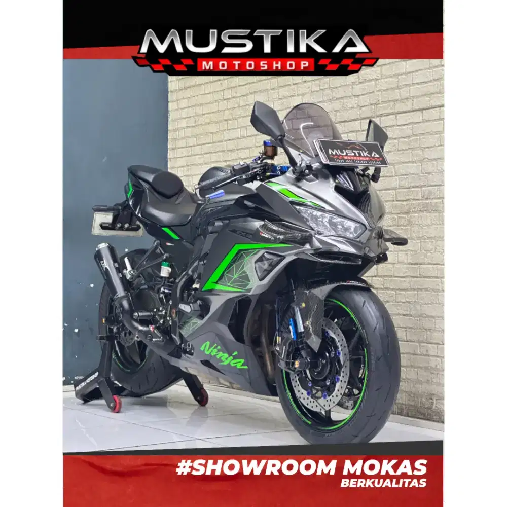 Perfect Condition!!Kawasaki ZX25R 2022 N Asli Ful Modif Mulus-Mustika