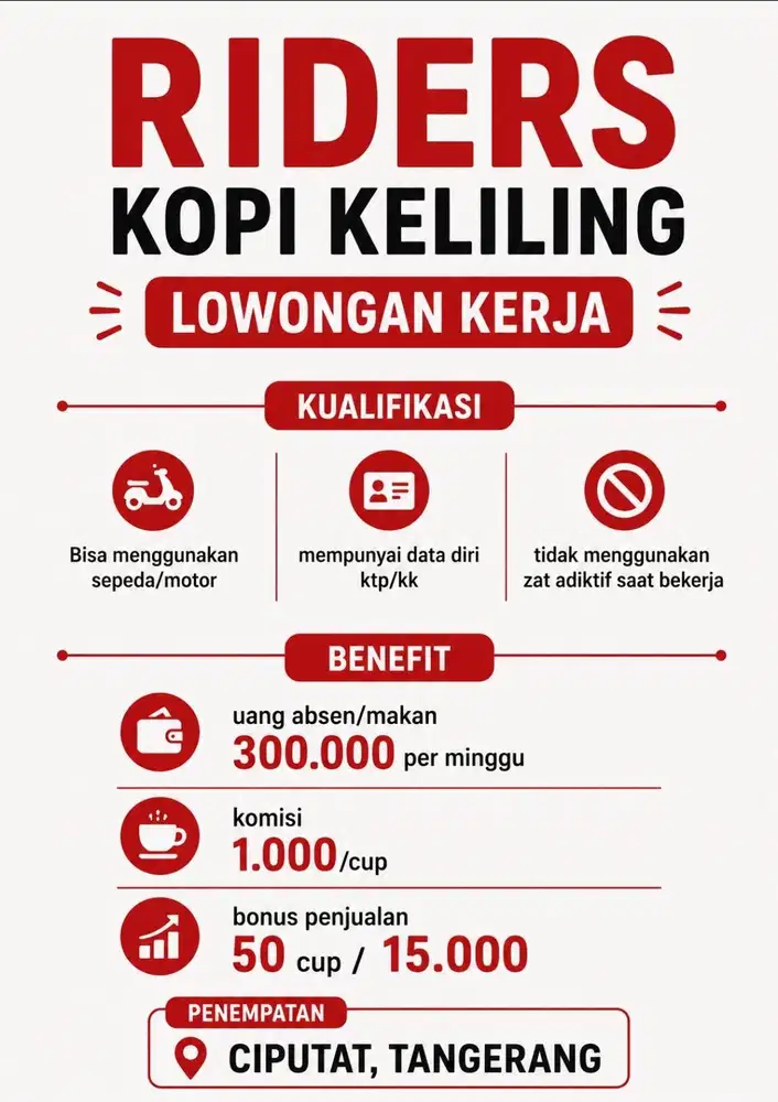 Riders Kopi keliling