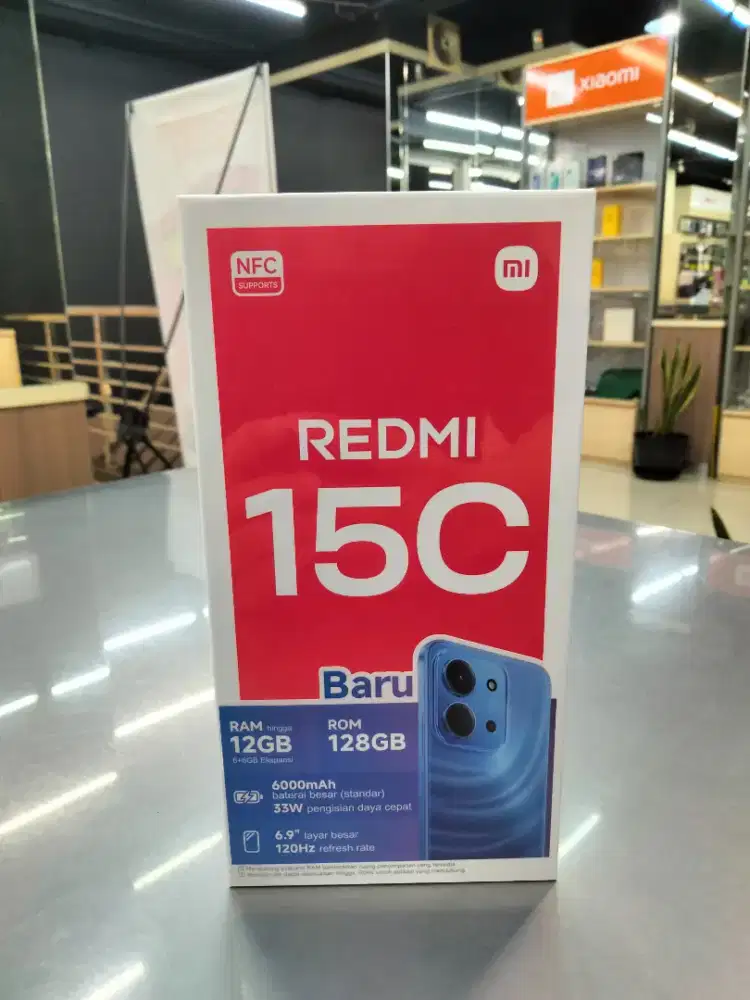 REDMI 15C RAM8/256 NEW MURAH