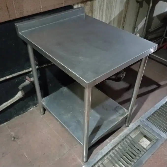 Meja Dapur Stainless Steel 60x75x85 cm