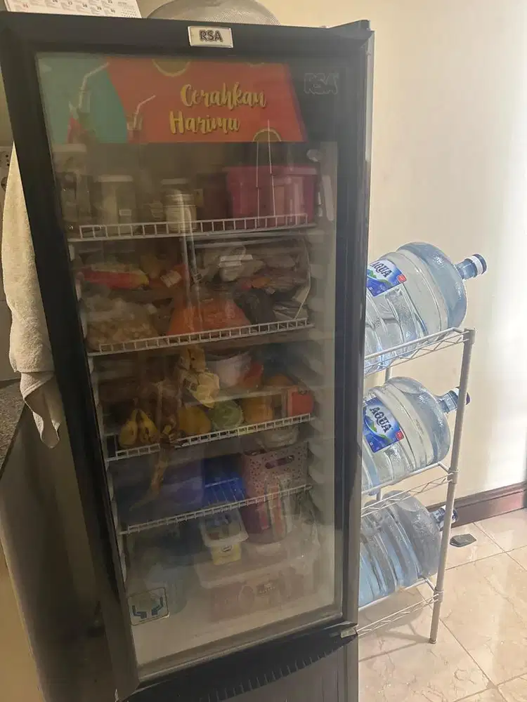 RSA 4 rak Display kulkas