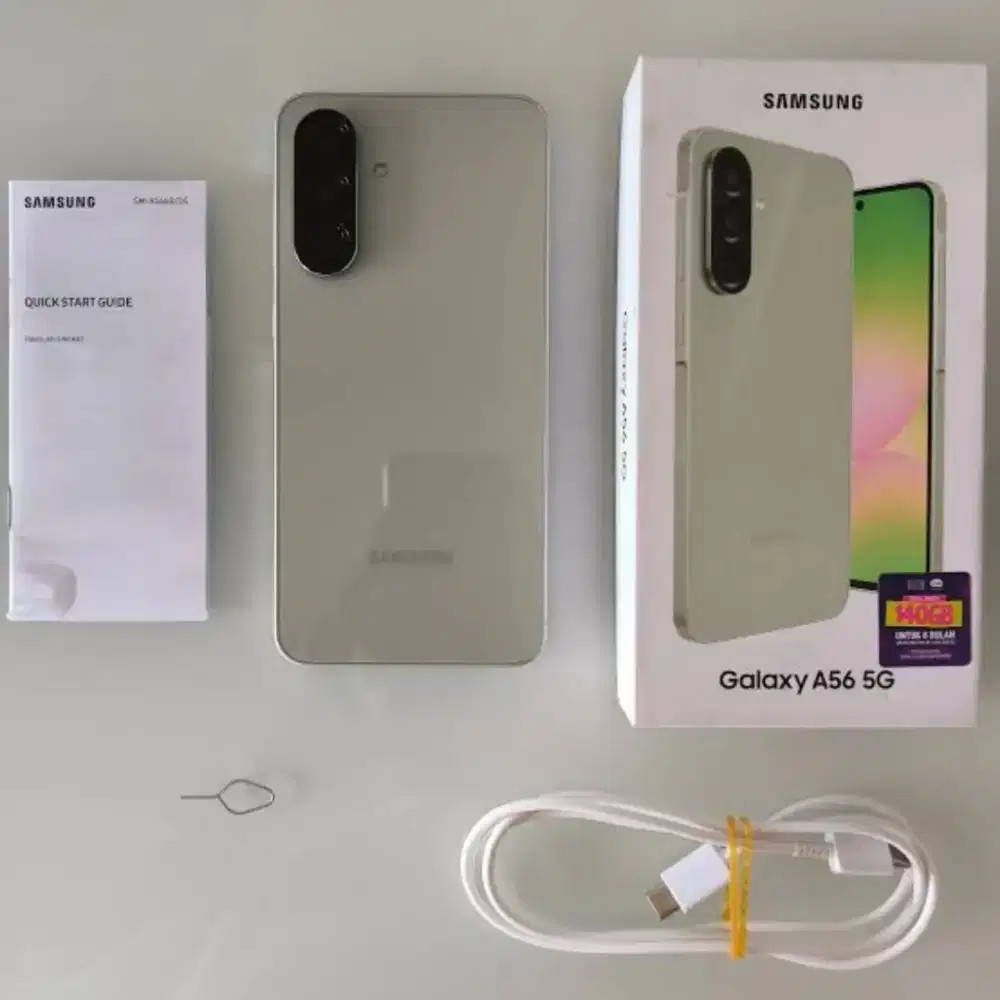 Jual cepat samsung A56 12/256 8 bulan pakai