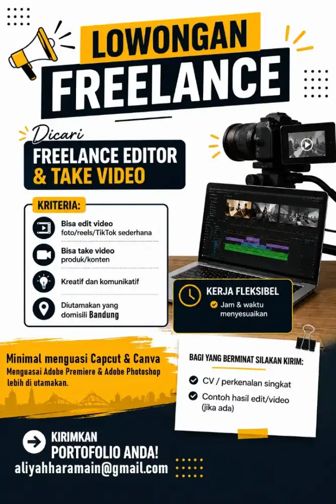 Freelance Editor Foto & Video