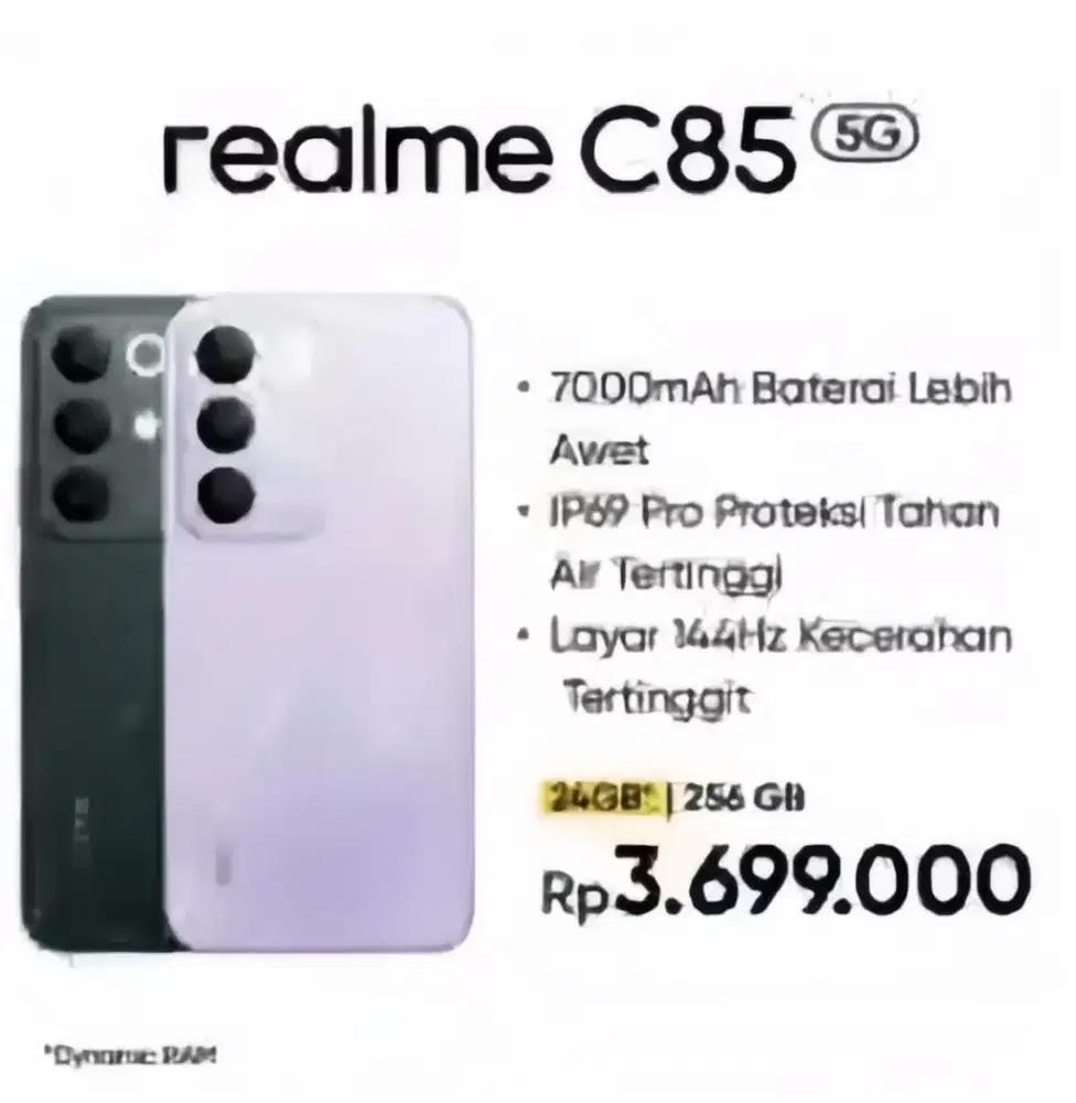 HEADPHONE ANDROID REALME C85 5G 24/256GB