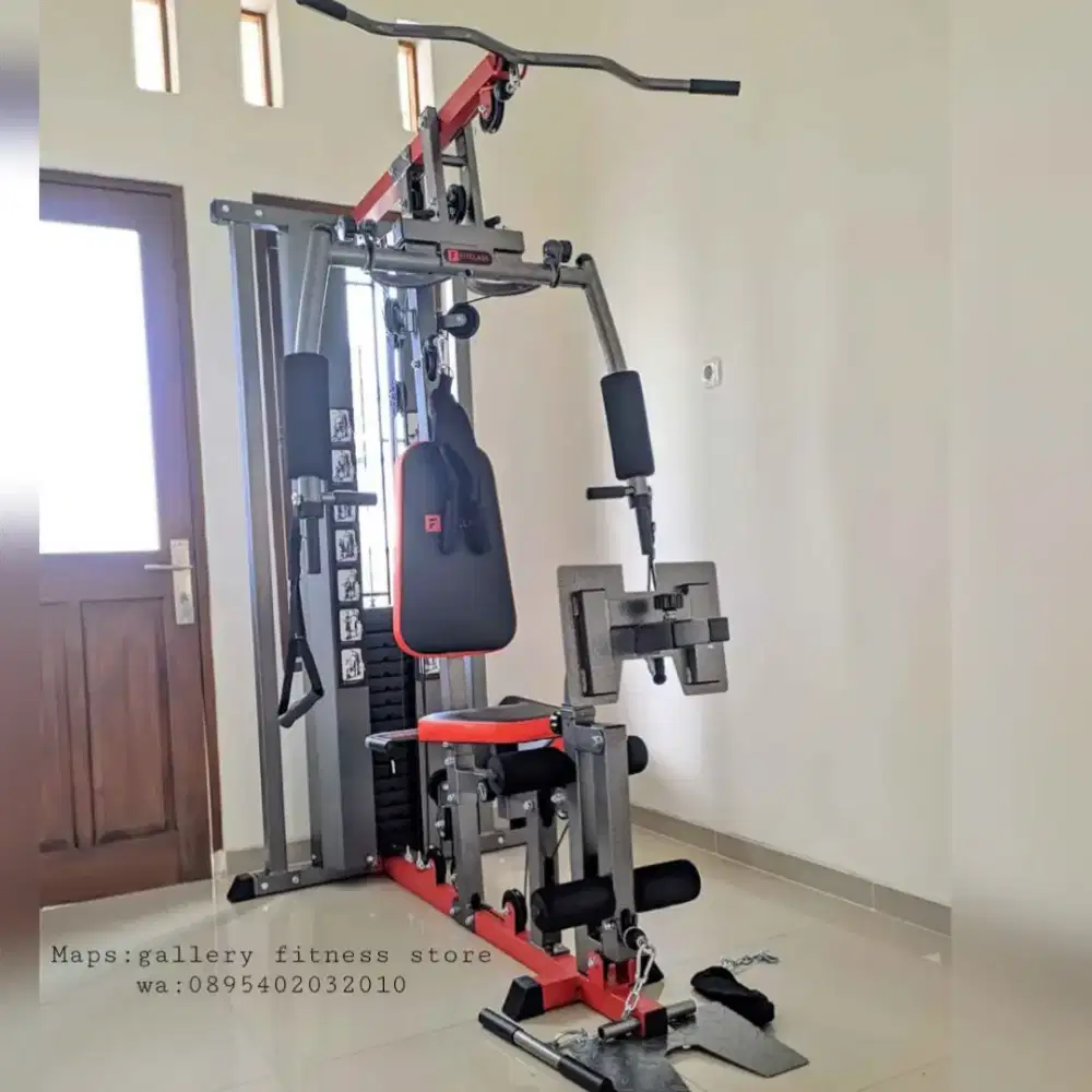 Home gym 1 sisi ada leg pres kaki