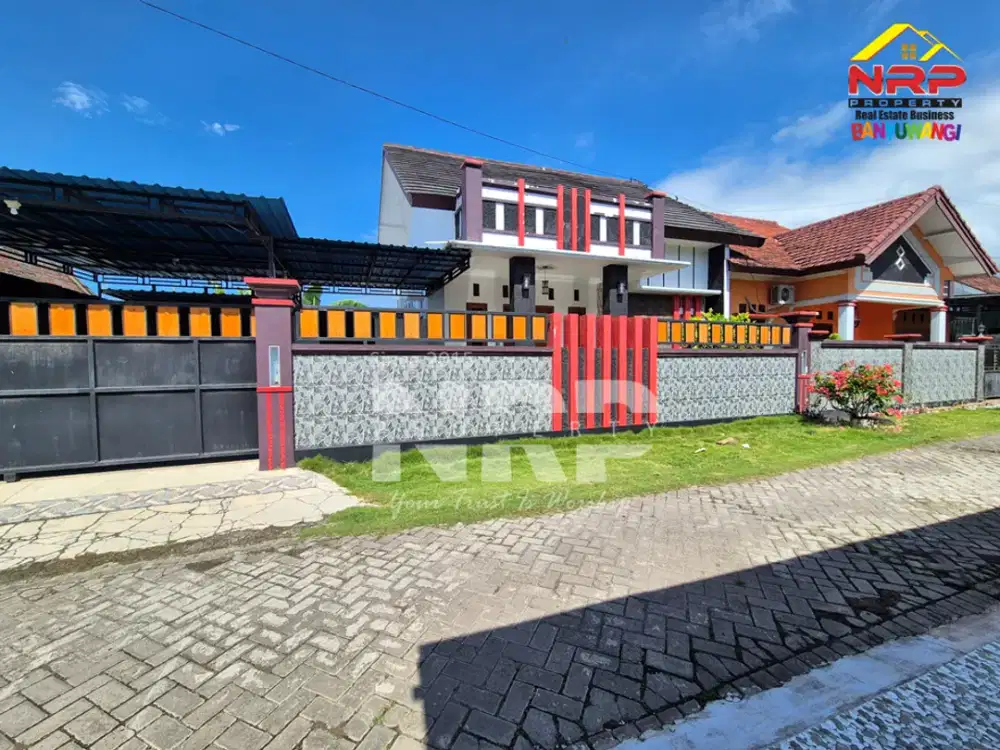 DIJUAL RUMAH LUAS SEMI FURNISHED DI SUMBEREJO – BANYUWANGI