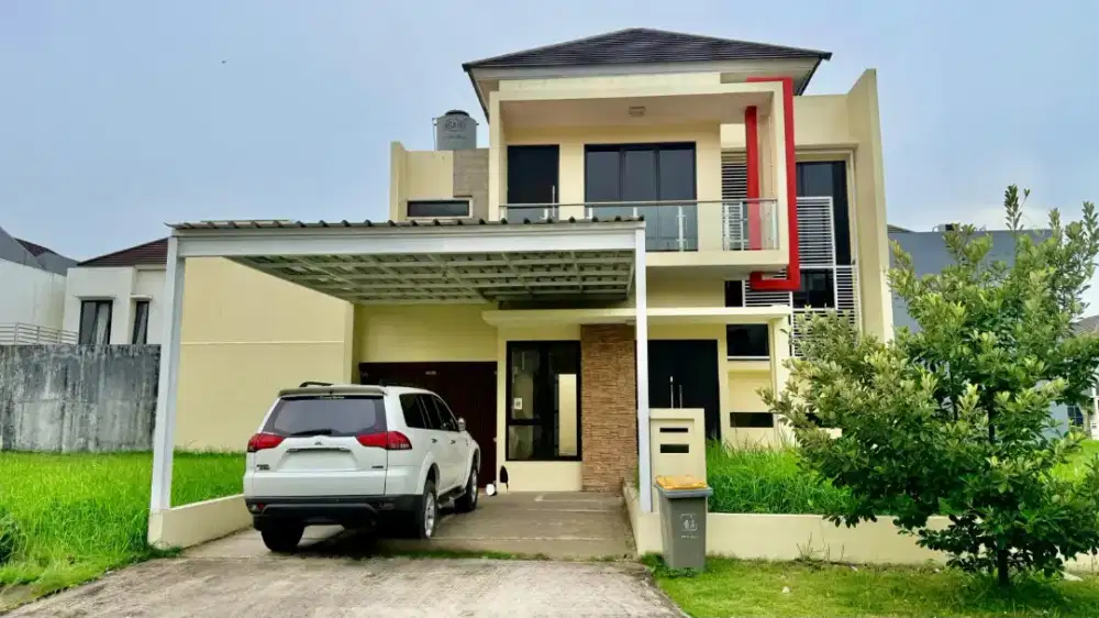 Disewa rumah 2 lantai di cluster arana harapan indah bekasi