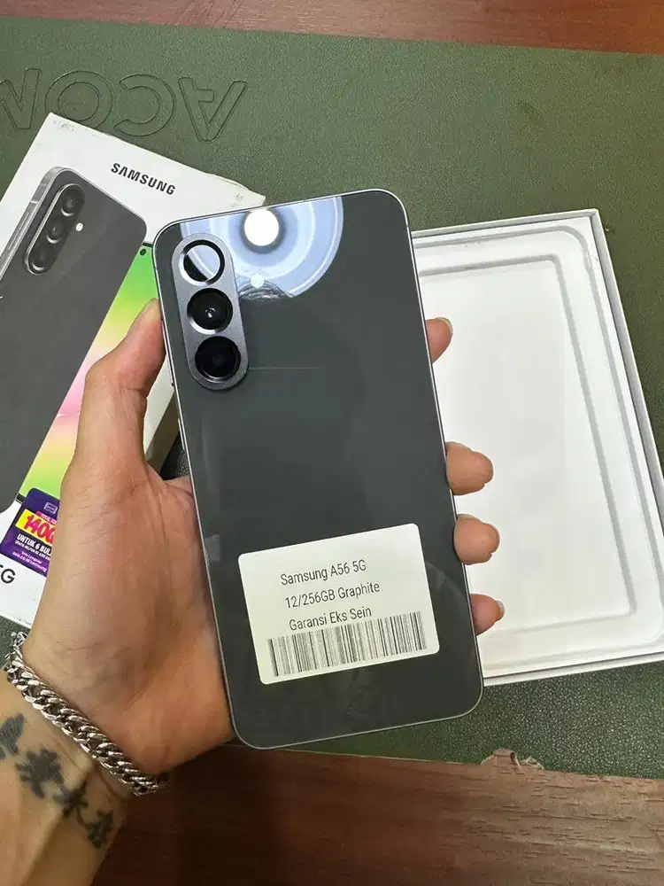 Samsung Galaxy A56 12/256GB Graphite Garansi Resmi SEIN