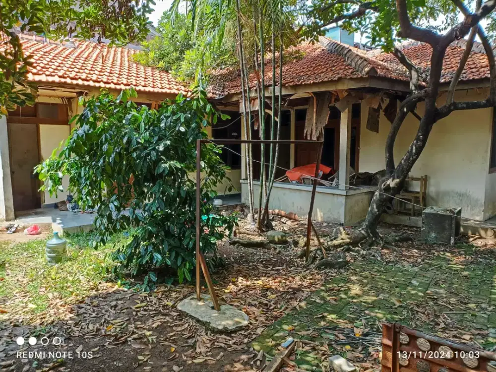 Rumah Tua Pondok Bambu Komplek TNI AU luas 610mtr